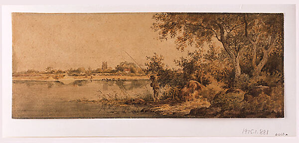 Landscape with Boy Fishing
