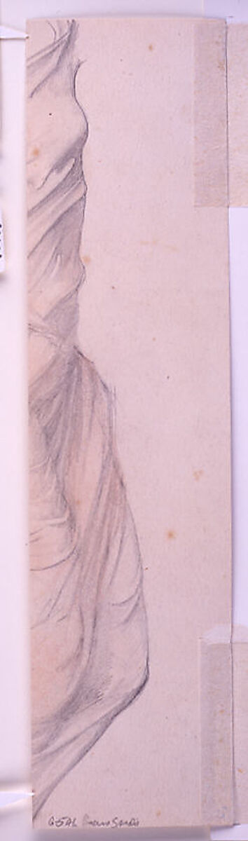 Design for the Figure of "Flora", Sir Edward Burne-Jones (British, Birmingham 1833–1898 Fulham), Graphite on paper, British