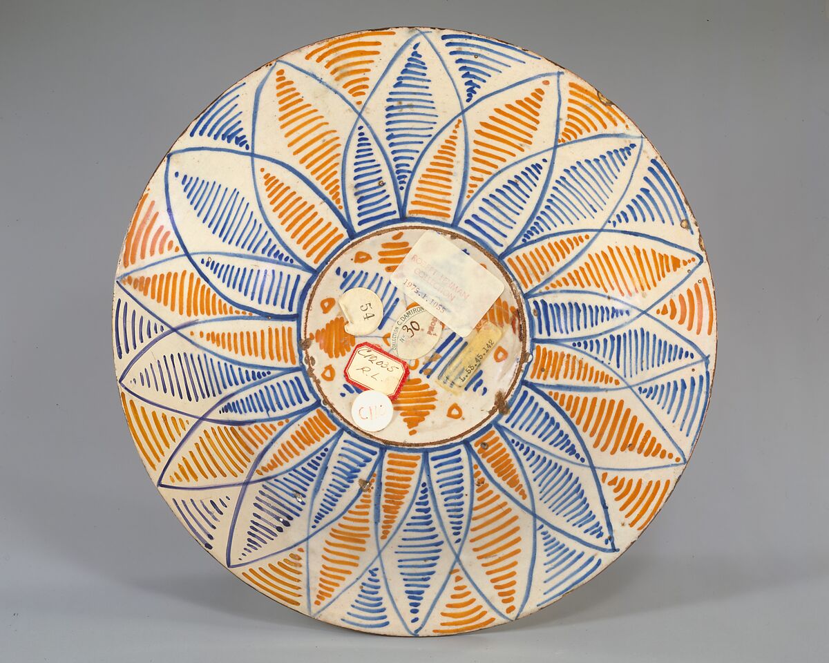 Dish (piatto), Maiolica (tin-glazed earthenware), Italian, probably Faenza