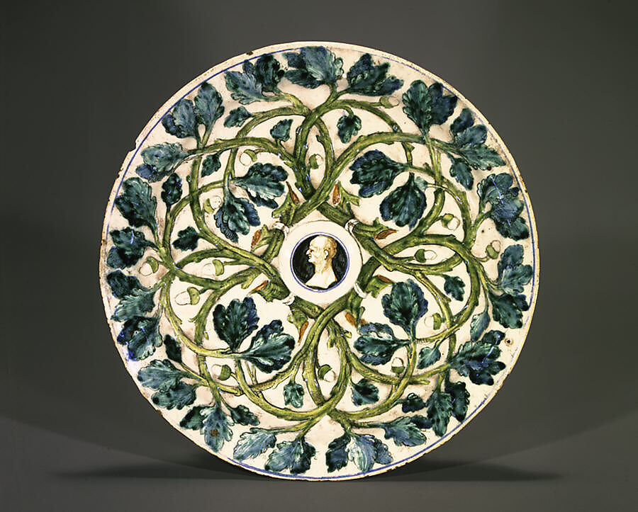 Metropolitan Museum Of Art Porcelain Shortbread Mold, 1840