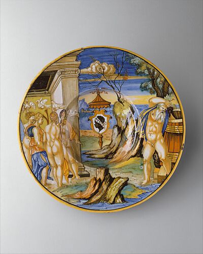 Armorial dish: The story of King Anius