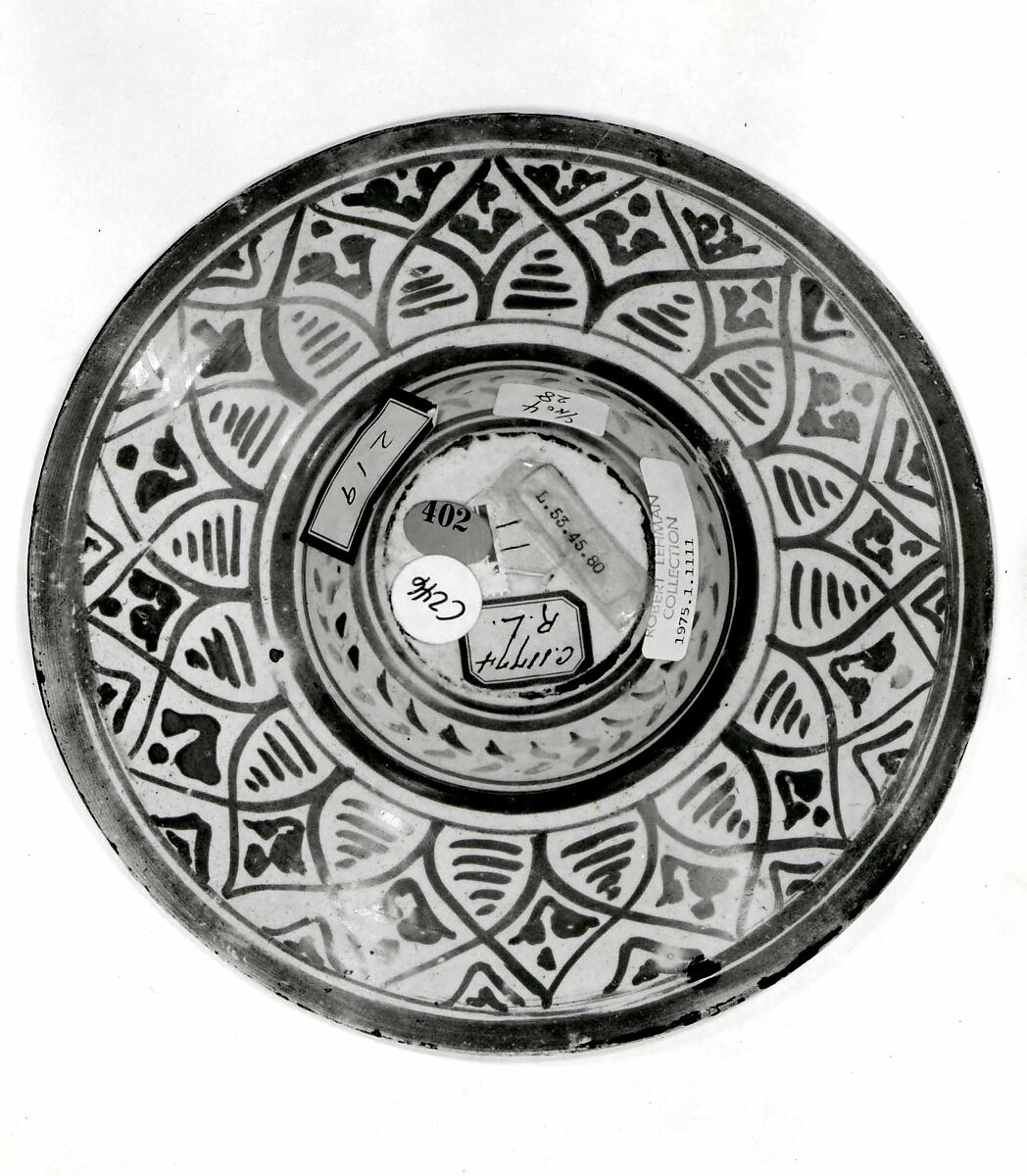 Plate (tondino), probably workshop of Maestro Giorgio Andreoli (Italian (Gubbio), active first half of 16th century), Maiolica (tin-glazed earthenware)