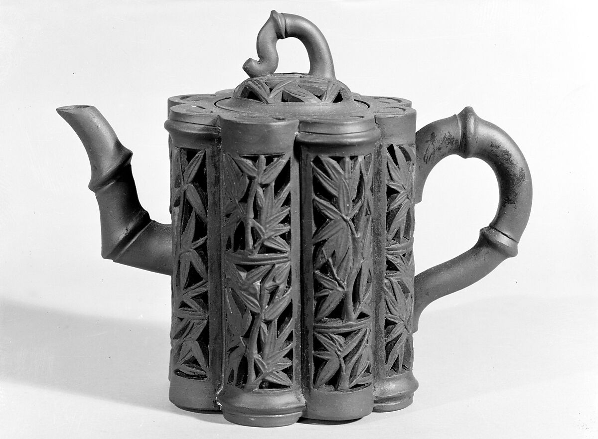 Teapot, Red stoneware (Yixing ware), China 