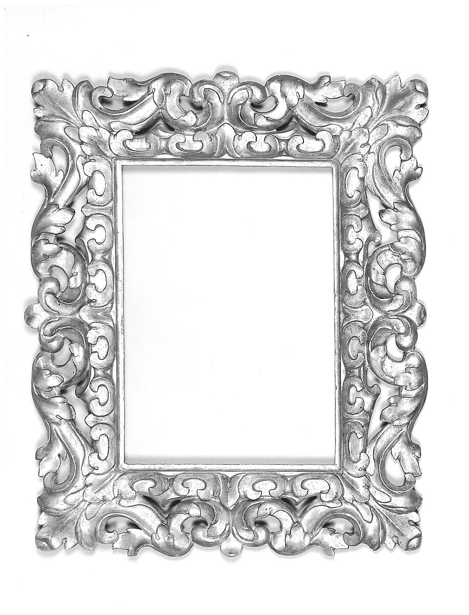 Palatina-style Salvator Rosa frame, Poplar, Southern Italian 