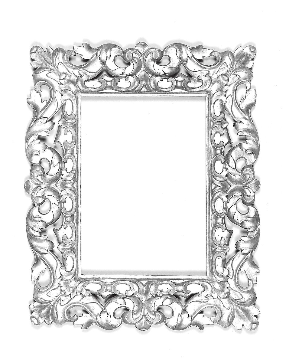 Palatina-style Salvator Rosa frame, Poplar, Southern Italian 
