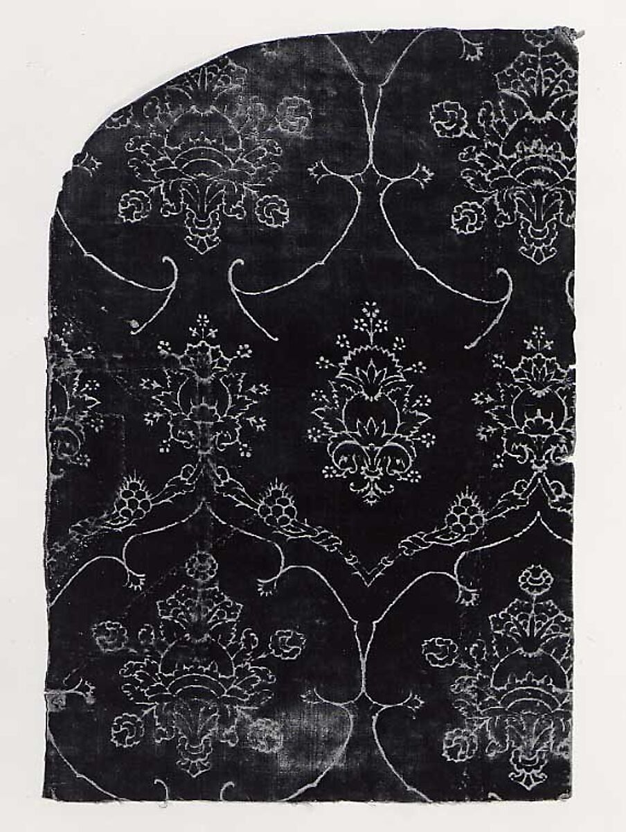Fragment of a Chasuble, Silk, Italian