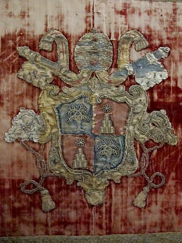 Valance with Chigi coat of arms
