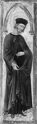 Panel from a polyptych, Wood, Sienese