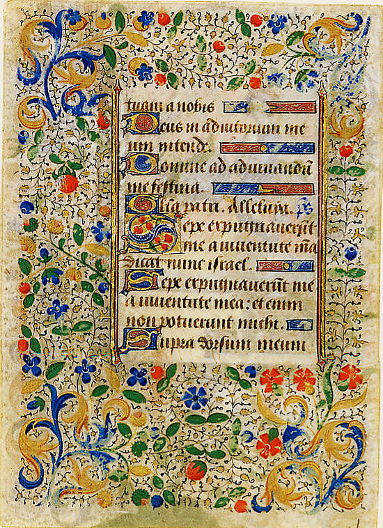 Coronation of the Virgin, Paris, France (?), Tempera and gold leaf on parchment, France, probably Paris