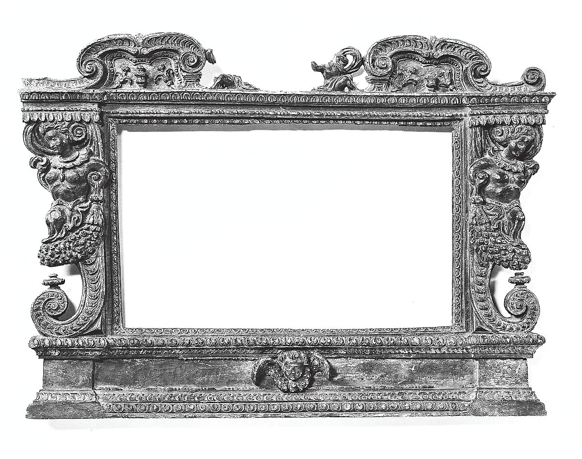 Tabernacle frame, Walnut, Italian, Tuscan 