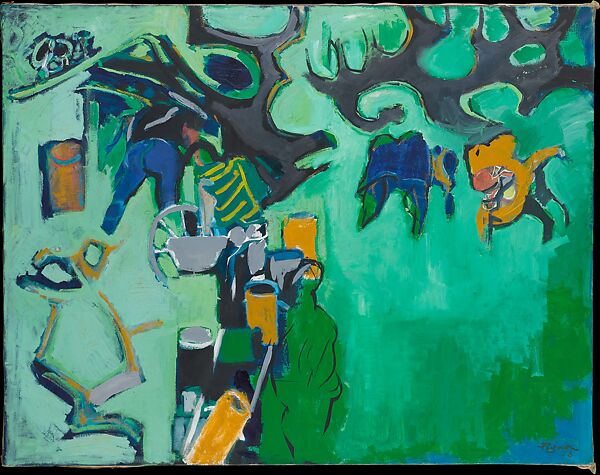 Les Vendanges (Grape Gathering), Edouard Pignon (French, 1905–1993), Oil on canvas