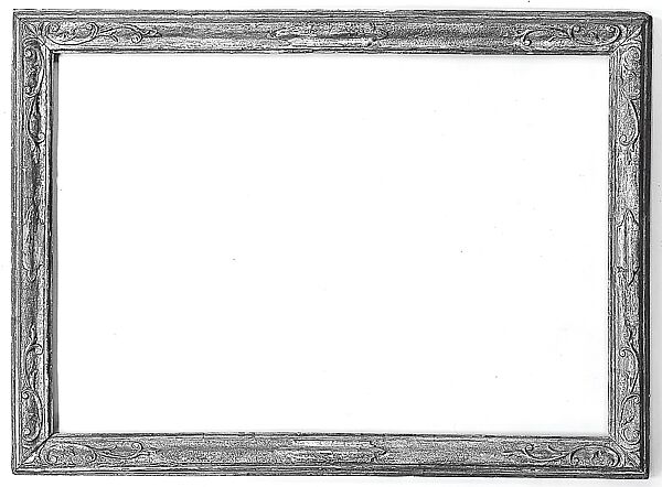 Caneletto-style frame