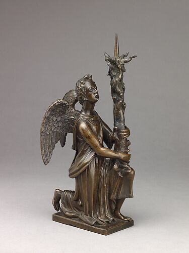 Candlestick in the Form of a Kneeling Angel