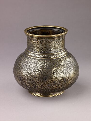 Vase with Arabesque Design