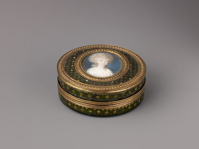 Snuffbox with a Portrait of a Woman