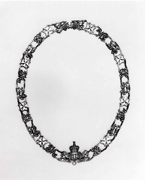 Collar of the Most Distinguished Order of Saint Michael and Saint George, Garrard &amp; Company (founded 1735), Silver gilt and enamel, British, London 