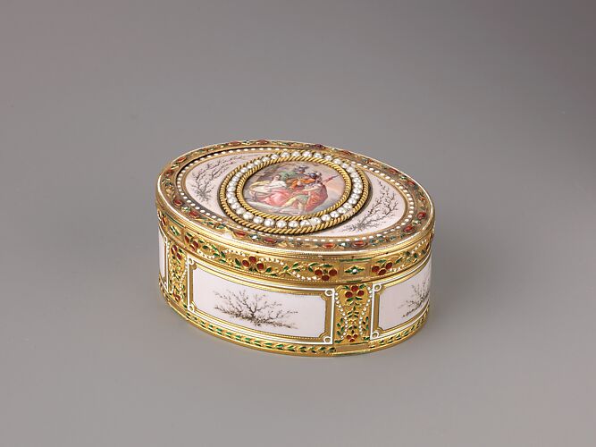 Snuffbox with An Allegory of Geography