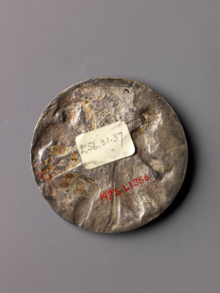 Christ Carrying the Cross, Hans Andreas Anthoni (active 1616–50)  , Augsburg, Gilt-silver electrotype., German, Augsburg