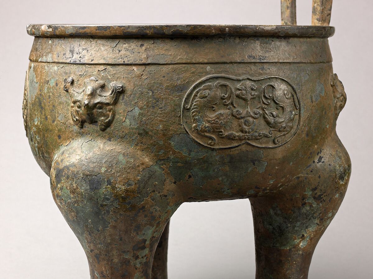 Censer, Chinese  , Qing Dynasty, Bronze., Chinese