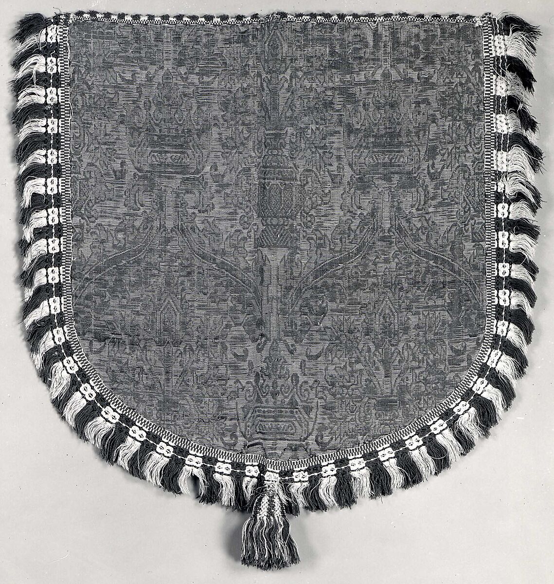 Hood from a Cope, Silk; linen, Spanish 