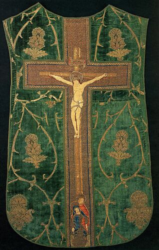 Chasuble Back with an Orphrey