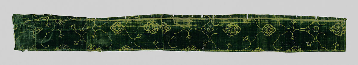 Fragment, silk, Italian 