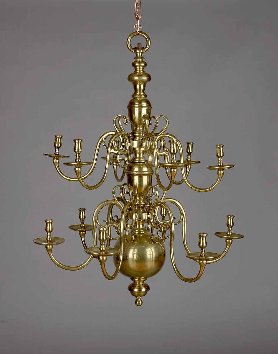 Chandelier, Brass, Netherlandish 