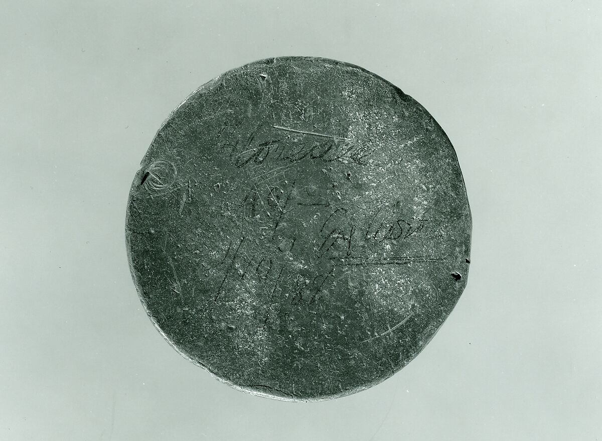 Medal:  John VIII Palaeologus, Pisanello (Antonio Pisano) (Italian, Pisa or Verona by 1395–1455), Lead.