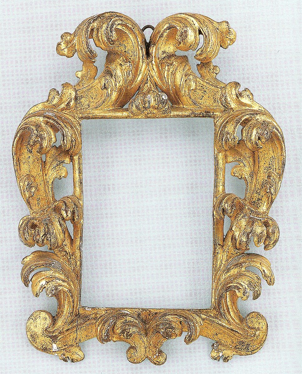 Cauliculi frame, Poplar, Italian, Bologna 