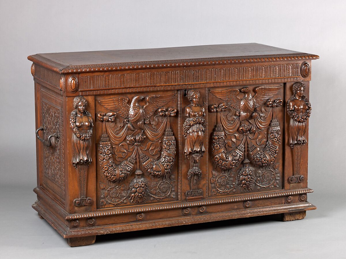 Credence (chest), Walnut, French 