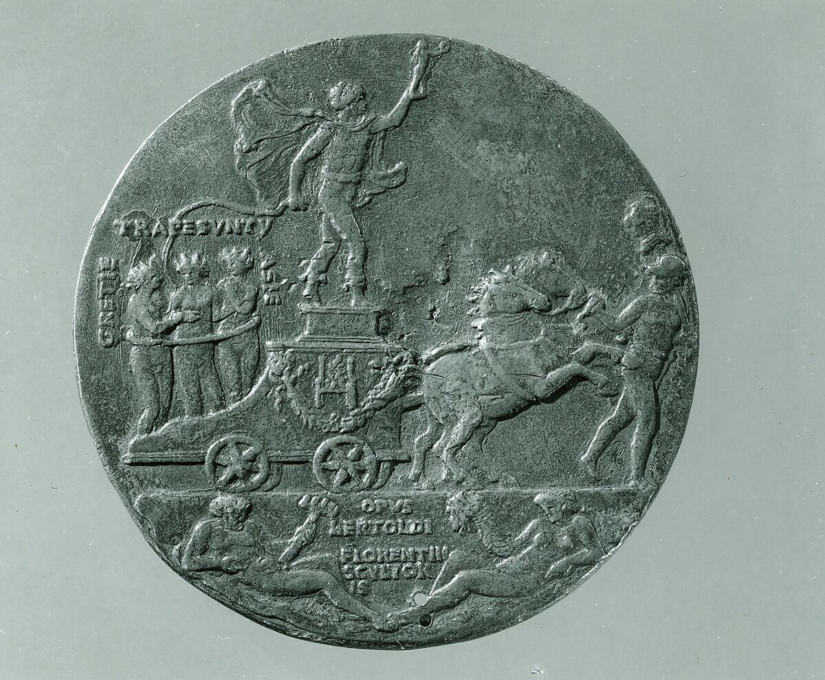 Medal: Sultan Mehmed II, Bertoldo di Giovanni (Italian, born Florence (?) ca. 1430–40, died 1491 Poggio a Caiano), Copper alloy.