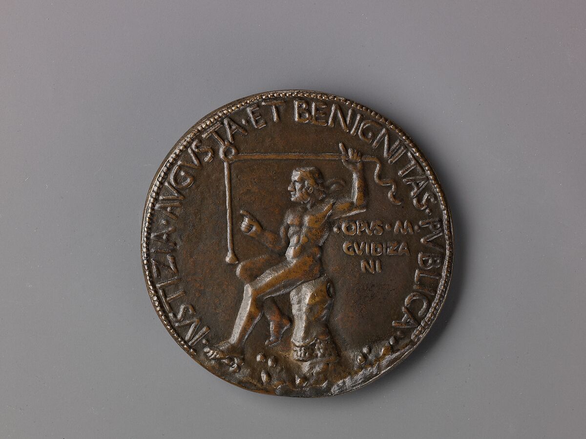 Medal:  Bartolomeo Colleoni, Marco Guidizani (Italian, active 1454–62), Bronze