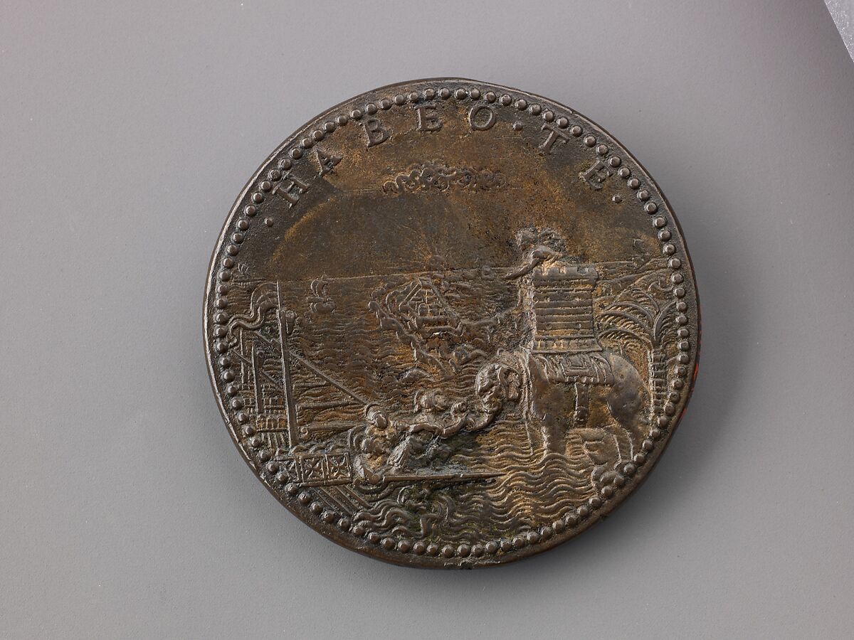 Jean Parisot de la Vallette, Mario d'Aluigi ("Marius") (Turin, (died 1612)), Copper alloy with a deep brown patina.