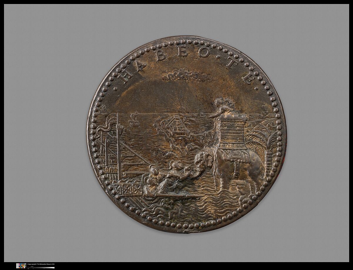 Jean Parisot de la Vallette, Mario d'Aluigi ("Marius") (Turin, (died 1612)), Copper alloy with a deep brown patina.