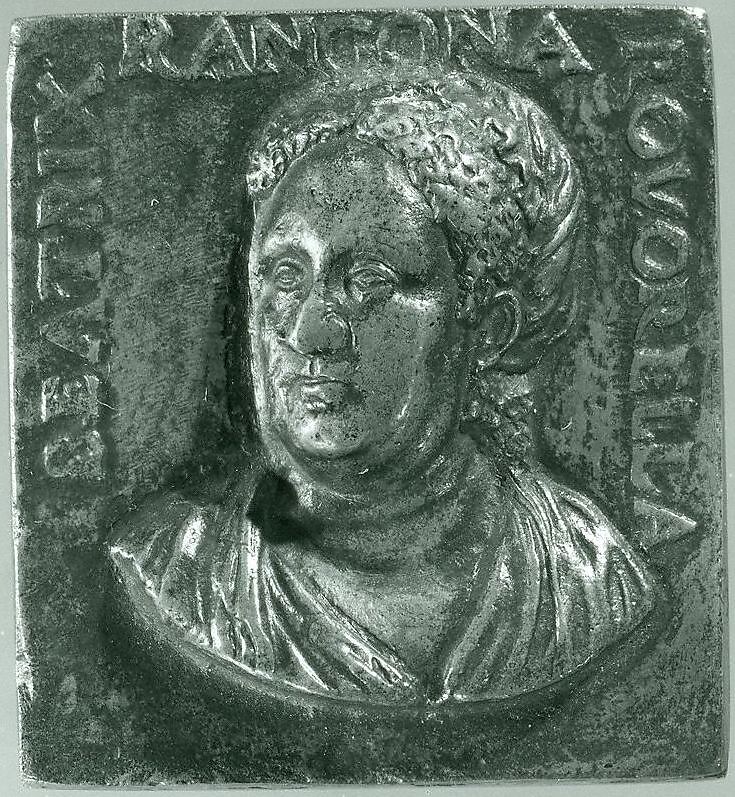 Medal: Bust of Beatric Roverella, Bronze (Copper alloy), Italian, Modena or Venice (?) 