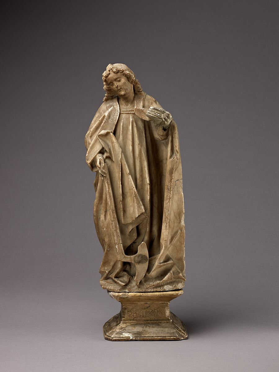 Saint Matthew, Southern Netherlands, Alabaster, Southern Netherlands or Northern France 