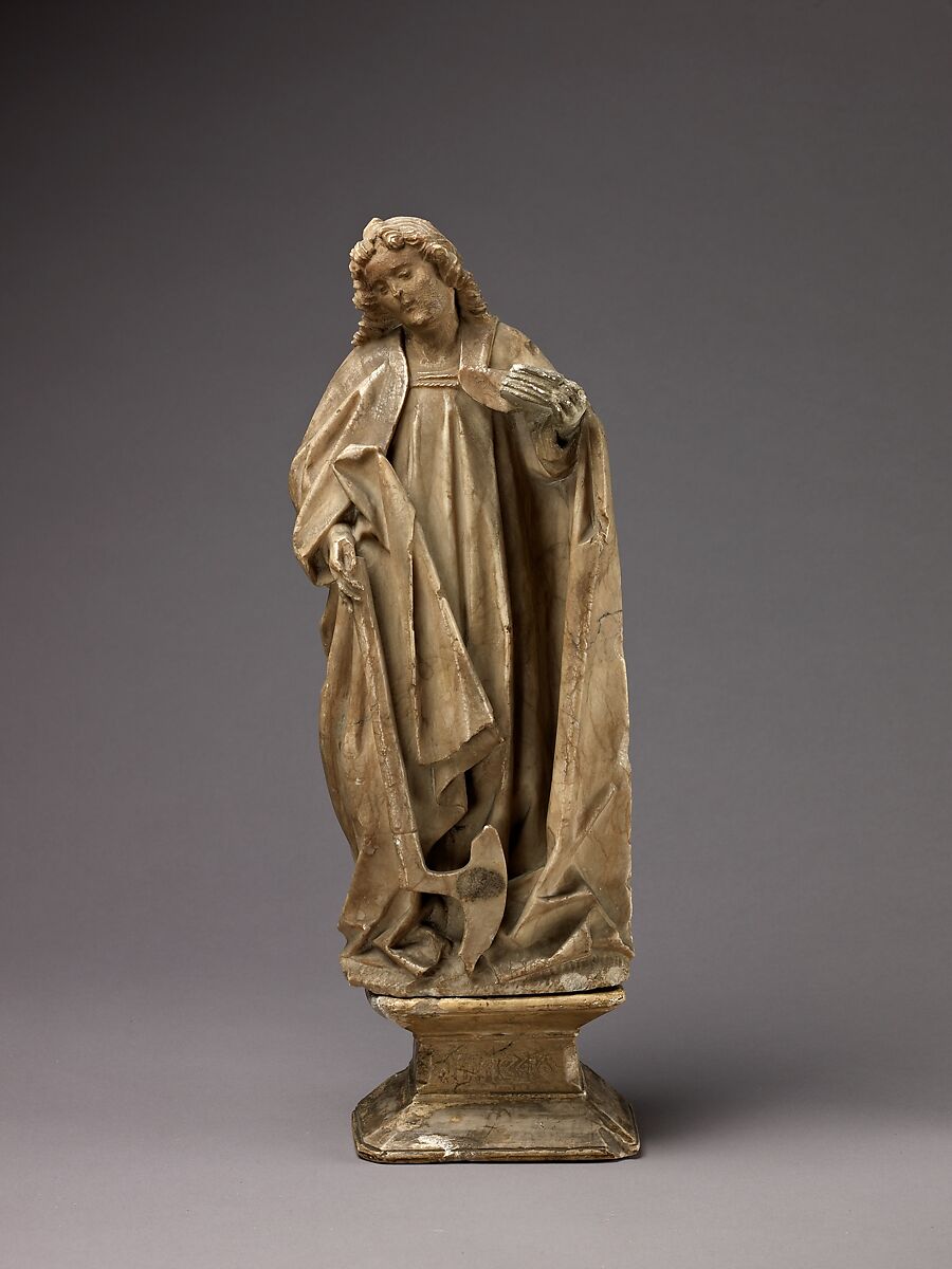 Saint Matthew, Southern Netherlands, Alabaster, Southern Netherlands or Northern France
