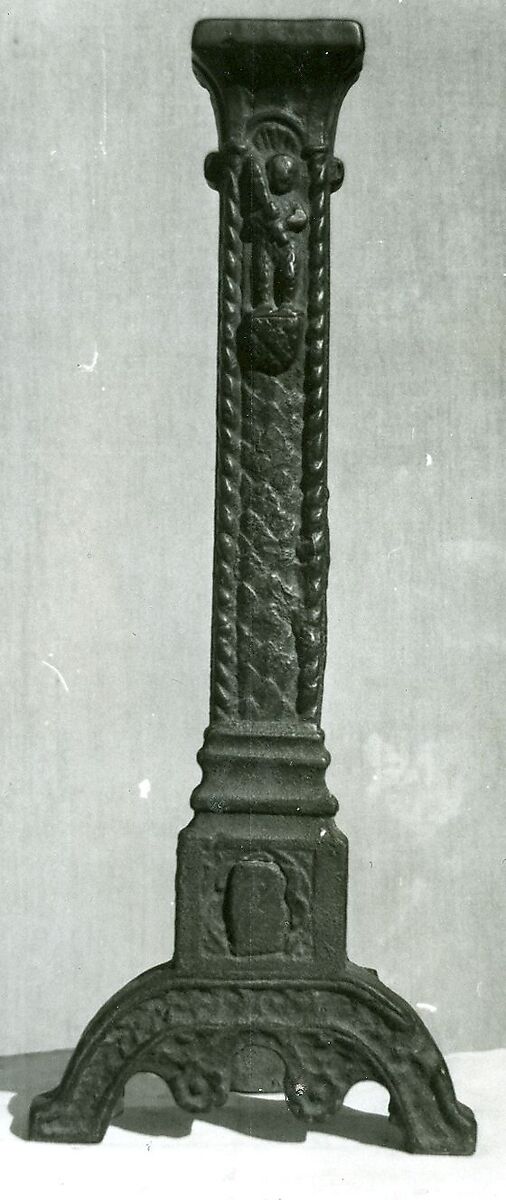 Firedog, Cast iron, French (?)