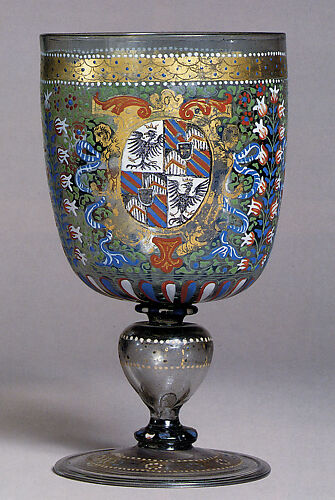 Armorial goblet