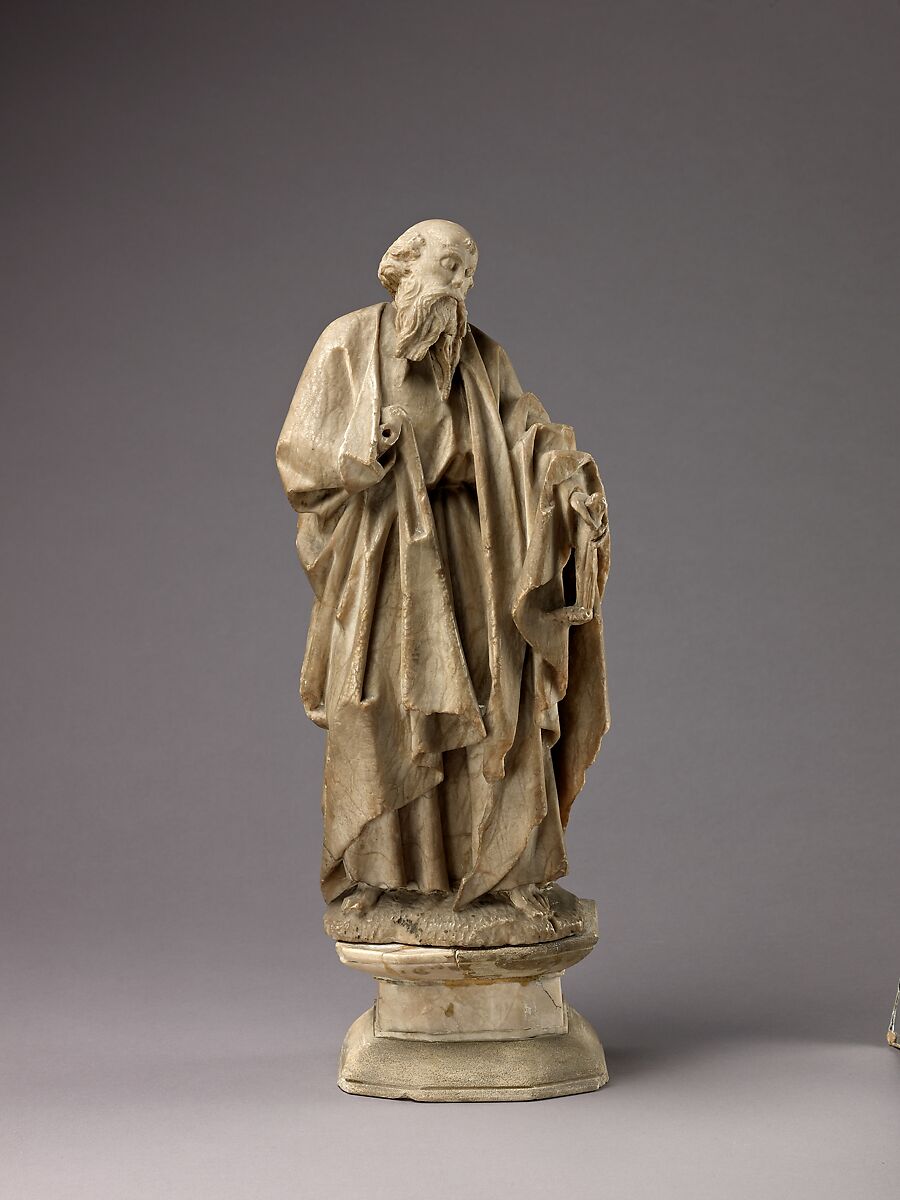 Saint Paul, Southern Netherlands, Alabaster, Southern Netherlandish or Northern France 