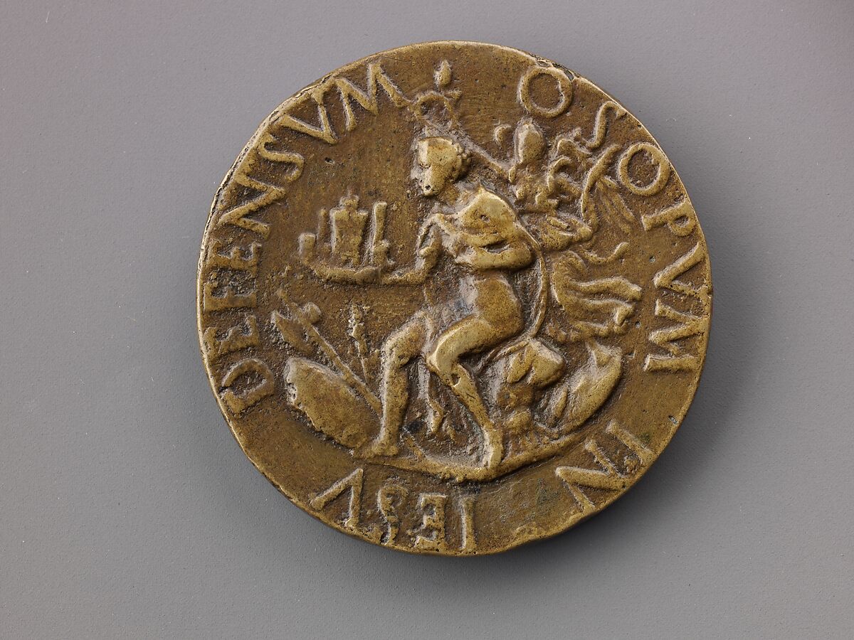 Medal:  Girolamo Savorgnan or Savorniano, Fra Antonio da Brescia (active ca. 1485–1525), Bronze, Italian, Venice