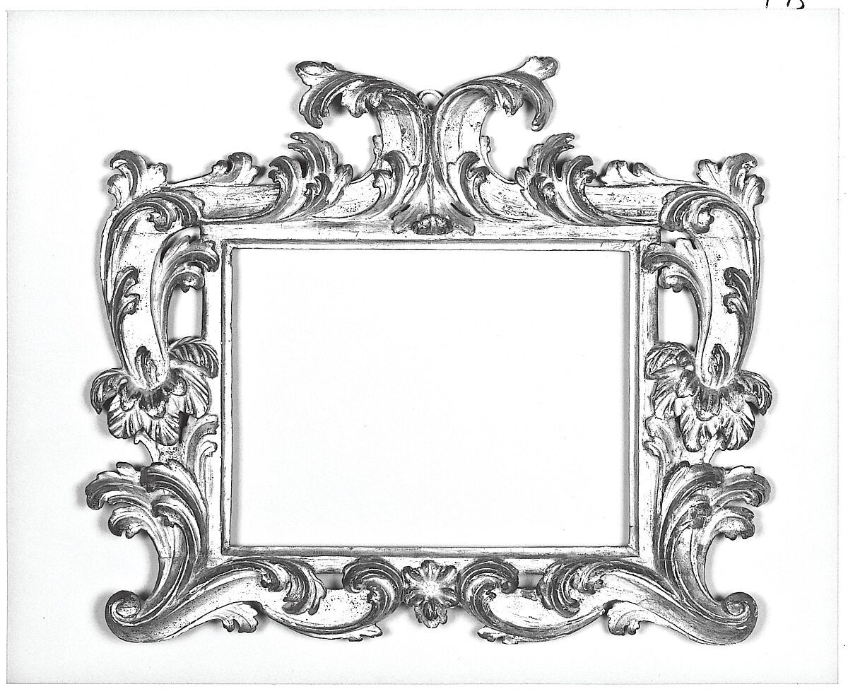 Cauliculi frame, Poplar, Italian, Bologna 