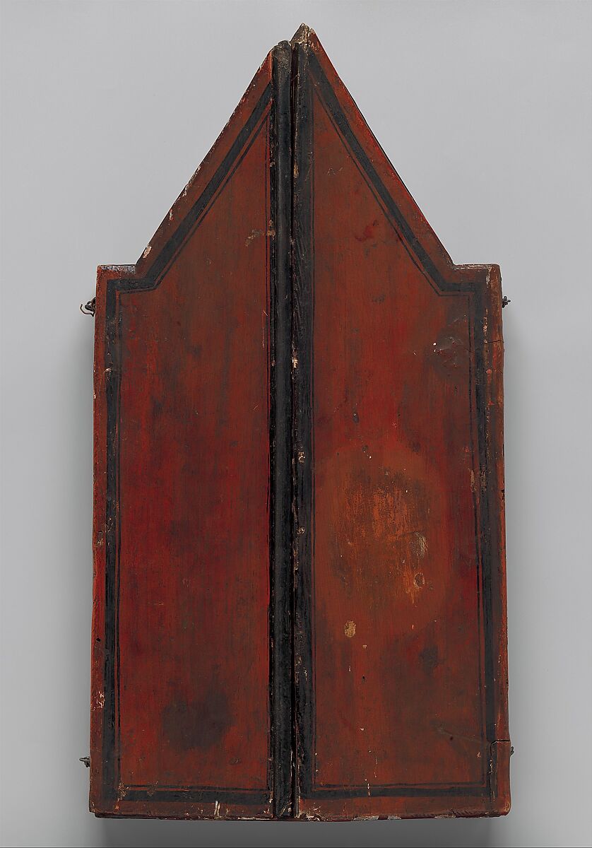 Triptych, Tuscany, Poplar ?, Italian, Tuscan