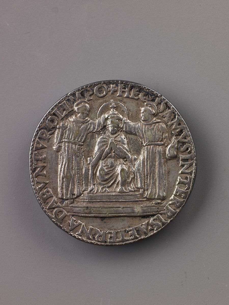 Medal:  Sixtus IV, Lysippus the Younger (Italian, active Rome, ca. 1470–84), Silver