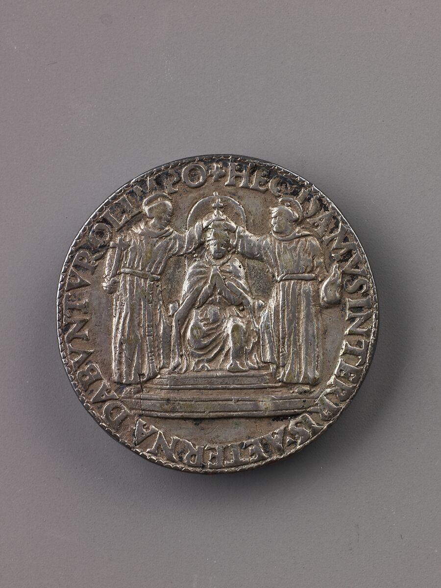 Medal:  Sixtus IV, Lysippus the Younger (Italian, active Rome, ca. 1470–84), Silver