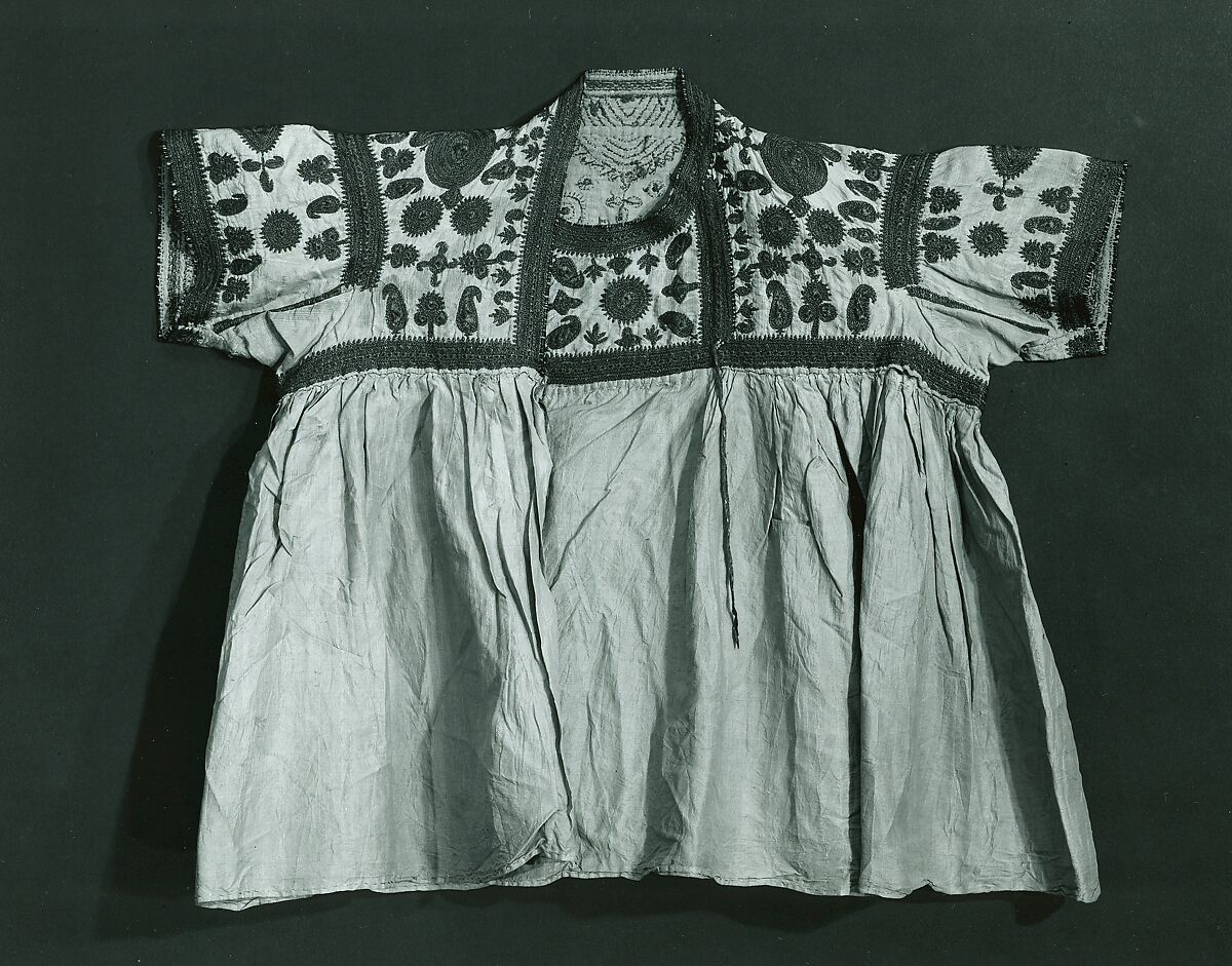 Woman's overblouse, Silk, Indian