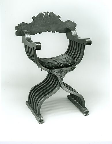 Folding armchair (sedia a Savonarola)