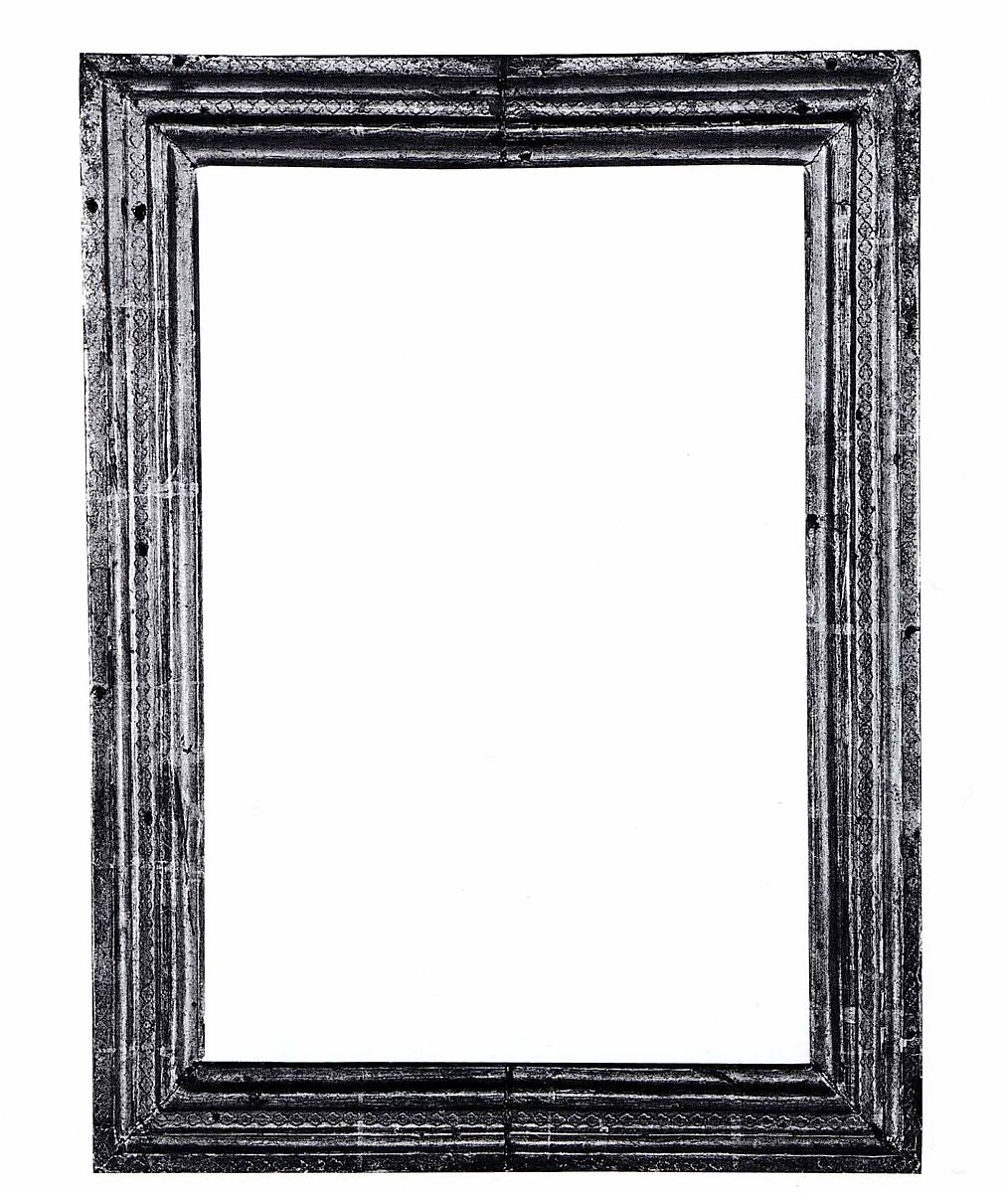 Cassetta frame, Poplar(?). Gilt; red-orange bole. , Sienese