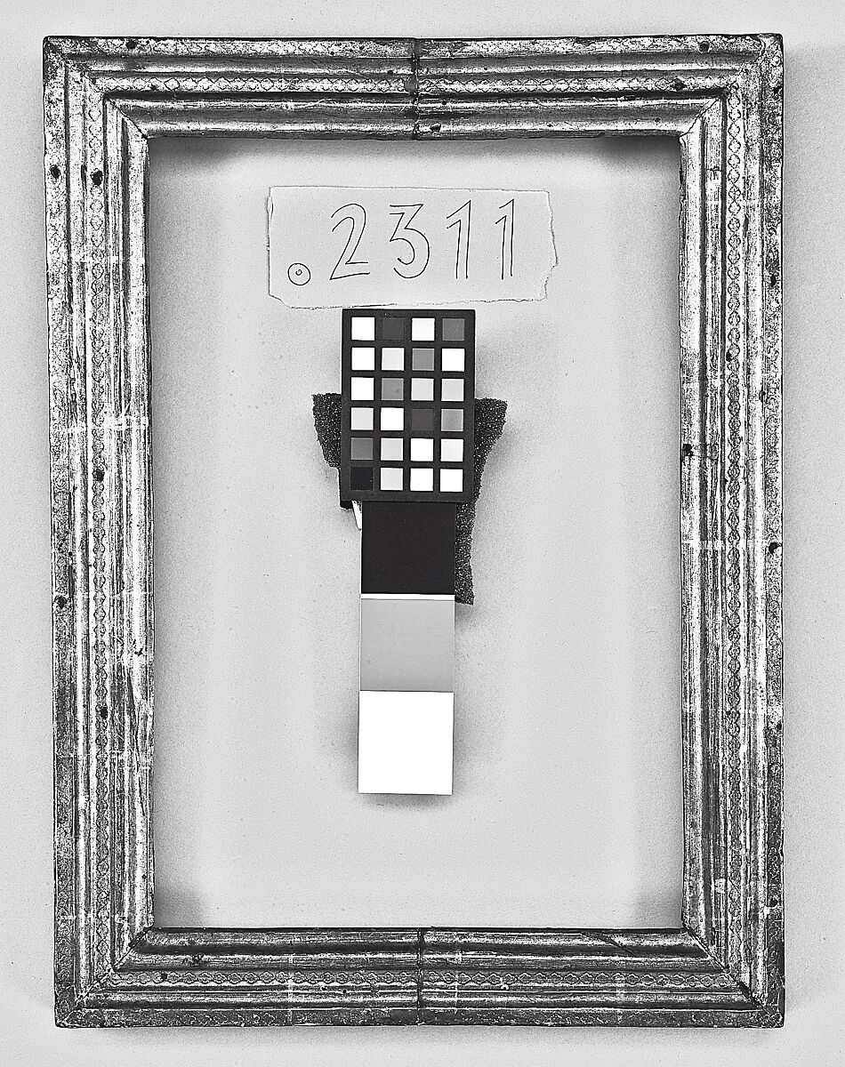 Cassetta frame, Poplar(?). Gilt; red-orange bole. , Sienese