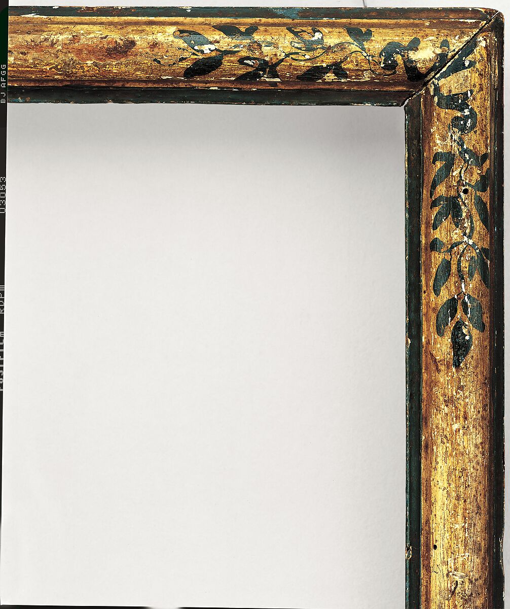 Astragal mirror frame, Poplar, Italian, Genoa